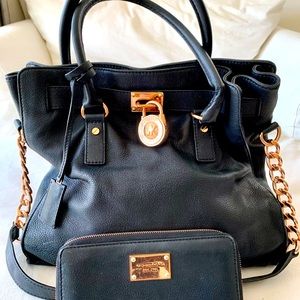 Michael Kors Hamilton Tote w/ Matching Wallet